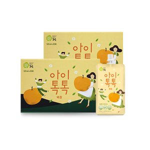 찬이네과수원 아이톡톡 배즙 스파우트 120ml 60포 배100프로 착즙주스