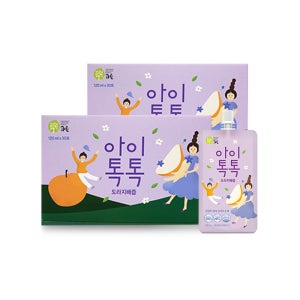 찬이네과수원 아이톡톡 도라지배즙 스파우트 120ml 60포 착즙주스
