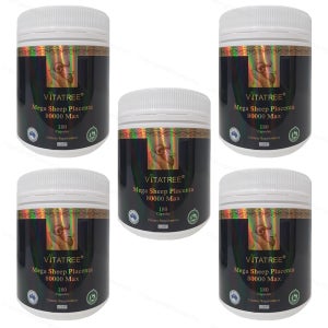 비타트리 호주 메가 양태반캡슐 80000 맥스 180정x5통 플라센타 콜라겐