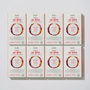 아임오 유기농 ABC 콜라겐 젤리 초저분자 300Da 5000mg 초고함량 8박스
