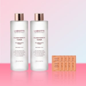 라비오뜨 콜라겐 에센스 인 닦토 대용량 토너 500ml X 2개 + 에스테 크림 10ml