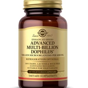 Solgar 프로바이오틱스 도필러스 유산균 60정 장건강 식품 캡슐 유산균