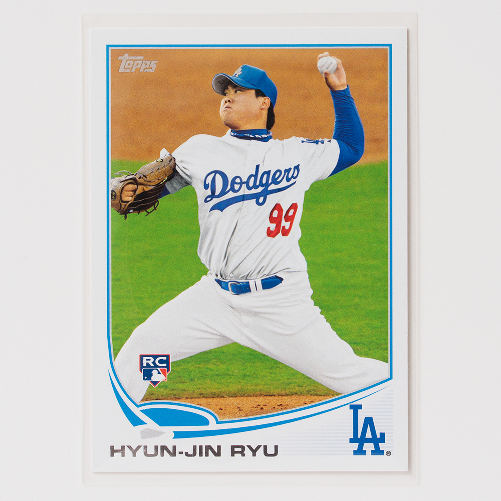 2013 탑스 시리즈 2 류현진 루키 야구카드