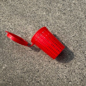 정우 크릴 미끼통 S 통발 민물 바다겸용 바다 낚시 민물 낚시