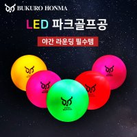 부쿠로혼마 야광 Led 파크골프공 4종