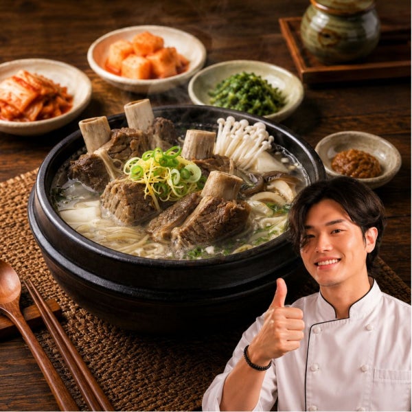 [최상등급 고기만] 갈비탕 2인분 1.2kg 간편식