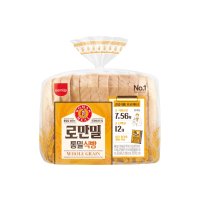 [삼립] 로만밀 통밀식빵 곡물빵 420g 1봉
