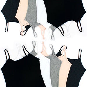 올리비아 바비 면스판 끈나시 XL