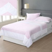 루마인 홈 순면 리플 홑이불 - 싱글, 핑크 RoomineHome Cotton Ripple Comforter -Single, Pink 코스트코