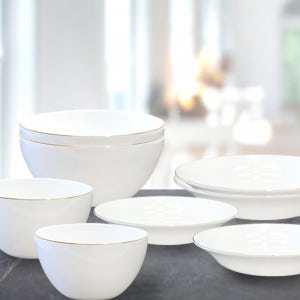 골든에이지 홈세트 8p 국그릇 밥그릇 도자기 식기세트