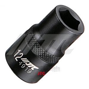 JTC-4919 닛산 연료 워터 펌프 5각 소켓 13mm 1/2인치 오각 소켓 수입차특수공구 천일공구사