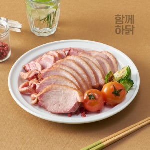 오리훈제 슬라이스 바베큐 국내산 오리고기 요리 500g