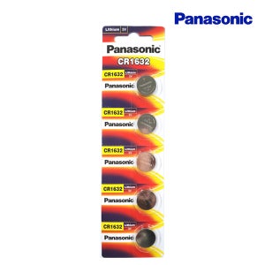 파나소닉 CR1632 3V 리튬 건전지 카드 5개입