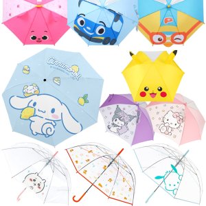 유아 아동 우산 초등학생 초등 어린이 3단 투명우산 포켓몬 카카오 아기상어 뽀로로 키티