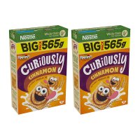 Nestle 네슬레 큐리어슬리 시나몬 시리얼 565g 2개 Curiously Cinnamon Cereal