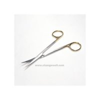 골드메젬바움가위 곡 (Metzen Scissors Blunt/Blunt TC) 10-630 / 14cm