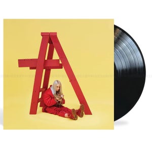 빌리아일리시 LP 판 don’t smile at me 블랙 음반