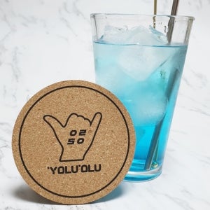 원형 코르크 코스터 커피 티 차 카페 컵 잔 받침대 칵테일 코스타