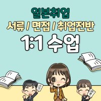 원어민 일본 취업 전문가의 1:1수업(ES 서류작성/면접대비/일본어 첨삭)