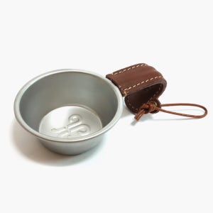 알데바란 미니 시에라 컵 V2 가죽 손잡이 포함 감성 캠핑컵 소주잔