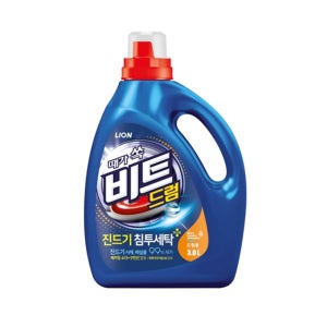 비트 액체세제 때가쏙비트 진드기 세탁 드럼용 용기 3L