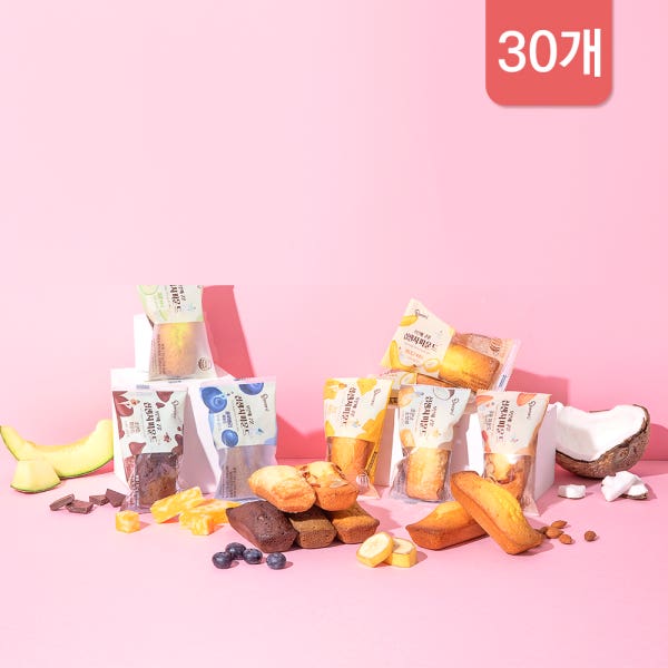 [델포유] 오븐에 구운 십센치 파운드 5종 30개