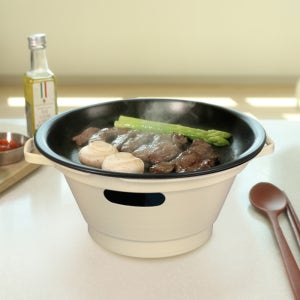 니즈엘 국산 가정용 감성 미니 화로+미니점화기 그릴 1인 2인 개인 고체연료 그릴팬