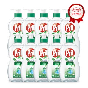 헨켈 주방세제 프릴 그린파워 용기 알로에베라 700ml, 10개