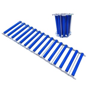 롤러 카페트 컨베이어 롤러 매트 컨베이어 DRSU-400 물류센터 창고 입출고 상하자 작업