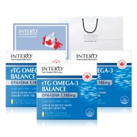 알티지 오메가3 RTG 엔초비 캐나다 대용량 EPA DHA 3개입 선물세트