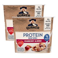 퀘이커 오트퀵 오트밀 프로틴 Protein Cranberry Almond 12개
