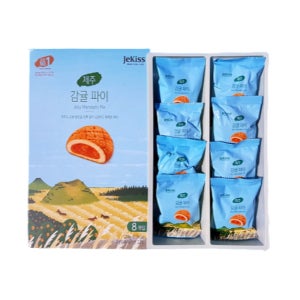 제주 제키스 감귤 파이 1BOX 특산품 쿠키 과자 샌드 타르트