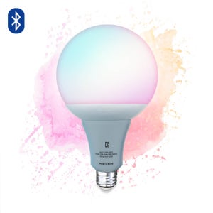 LED 스마트전구 12cm 빅볼형/블루투스 타이머 무드등 뮤직