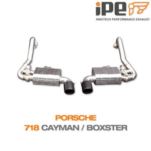 IPE PORSCHE 포르쉐 718 카이맨 박스터 S GTS 2.5 가변 머플러 캣백 배기 리모컨