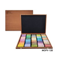 문교 소프트 오일파스텔 120색 mopv120 / 목함 - 당일발송