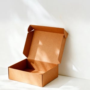 택배 골판지 납작 상자 도마 포장 무지 책 소량 대량 조립형 박스 110호 14X13X3