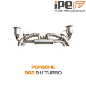 IPE PORSCHE 포르쉐 992 992.1 MK1 터보 터보S 가변 머플러 캣백 배기