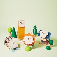 [하베브릭스] 애니멀 자석블럭 장난감(91pcs, 정리함포함)