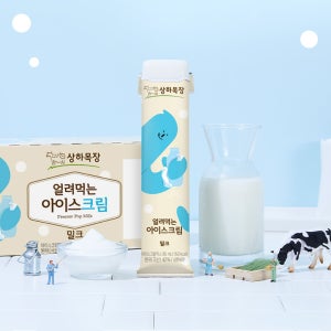 상하목장 얼려먹는 아이스크림 밀크 85ml 24팩