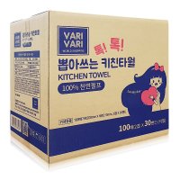 바리바리 톡톡 뽑아쓰는 키친타올 리필 3000매 100% 천연펄프 키친타월