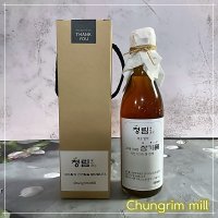 청림방앗간 당일착유 350ml 저온압착 국산 참기름 선물세트