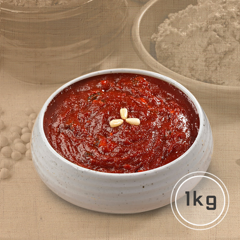 Gungjung Eumsik Bon-ga Domestic Red Pepper Powder Sunchang Rice Gochujang 1kg, 1pc