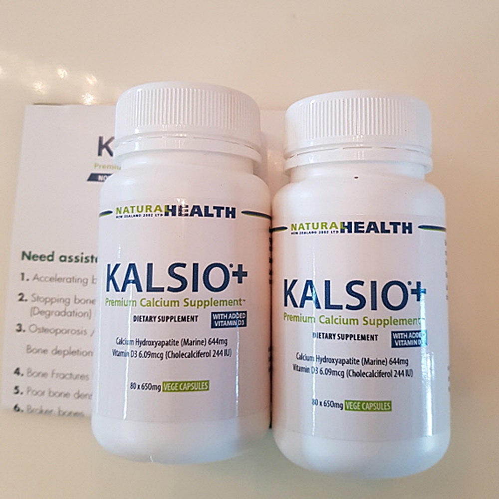 칼시오 어골<b>칼슘</b>2병 80베지캡슐 현지직배송 뉴질랜드 비소성<b>칼슘</b>제 뼈영양 Kalsio