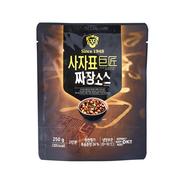 사자표 거장 짜장소스 2인분 3팩