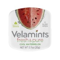 Velamints 벨라민트 슈가 프리 민트 브리스 20g 6팩 프레시 워터멜론 Velamints Fresh Cool Watermelon