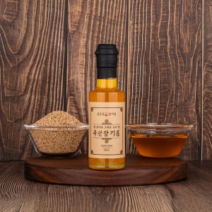 국산참기름 180ml 고소한 저온압착 방앗간 답례품 선물세트 공릉동참기름