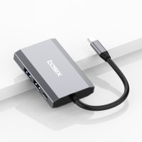 베이식스 USB 멀티허브 C타입 6in1 HDMI 맥북 지원