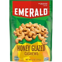 Emerald Nuts Honey Glazed Cashews 에메랄드너트 허니 글레이즈 캐슈 견과류 141g