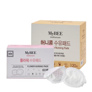 마이비 플라워 허니콤 수유패드 모유수유 수유용품 수유이유용품 출산준비물
