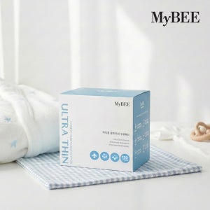 마이비 허니콤 울트라씬 수유패드 120매입 출산준비물 모유저장팩 구강티슈